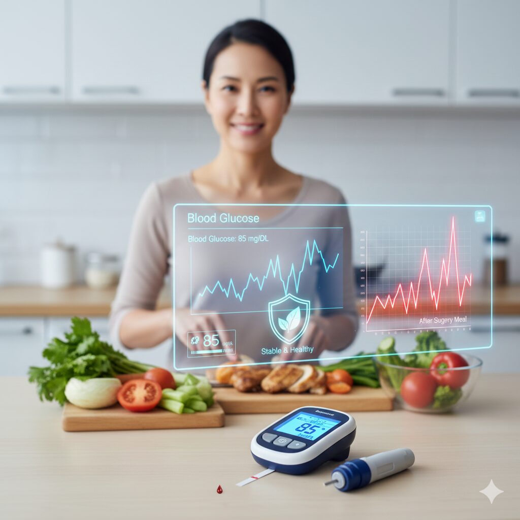 血糖値を上げにくくする