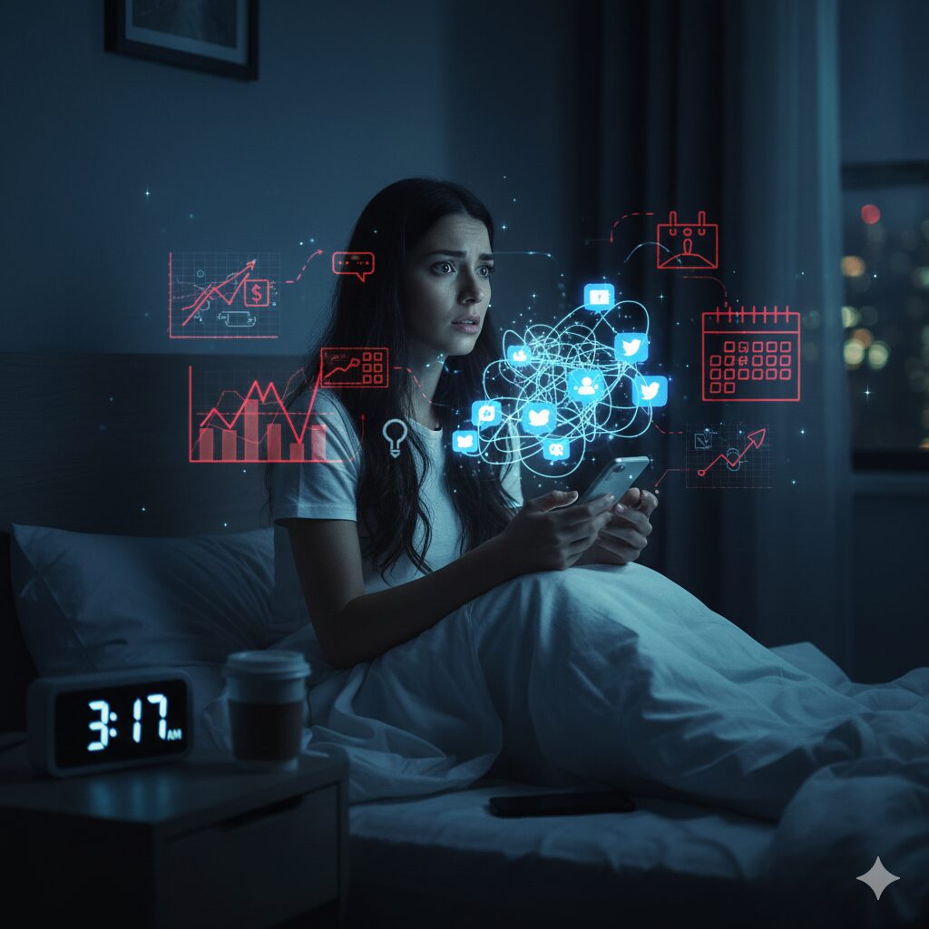 夜眠れない原因