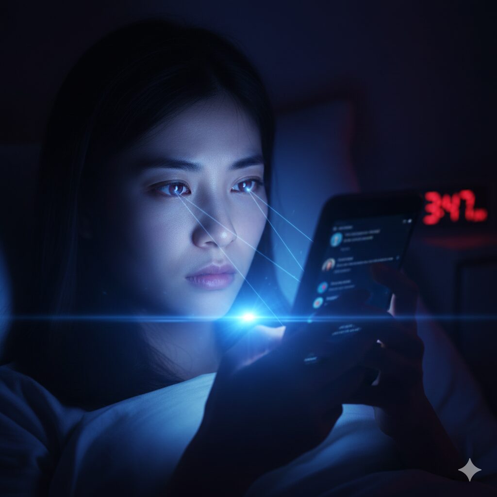 スマホのブルーライト